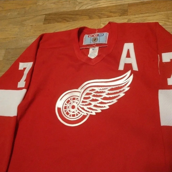 VTG Detroit Red Wings Paul Coffey Jersey Mens Medium - Picture 2 of 11